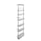 Rev-A-Shelf Steel, Gray, 8 in W, 73.63 in H, 21.72 in L, Gray 5373-08-GR - alternate 1